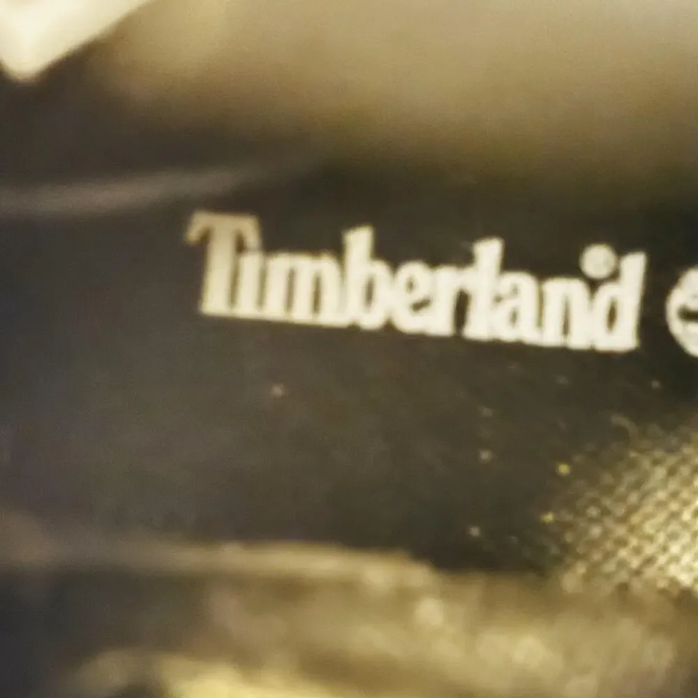Timberland Boots Womens 9 Black Nubuck Lace Up Heel Ankle Booties Lug Sole